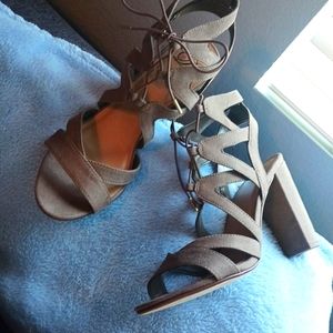 Chunky Heel 👡  Size 10